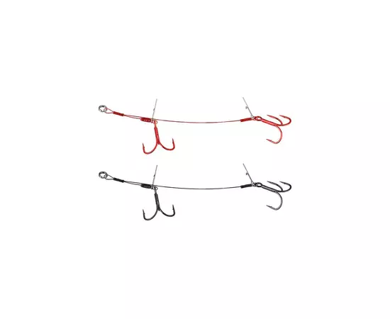 Оснастка Savage Gear Carbon49 Double Stinger 2/0 18cm 23kg (2 шт/уп.) (1854.03.02)