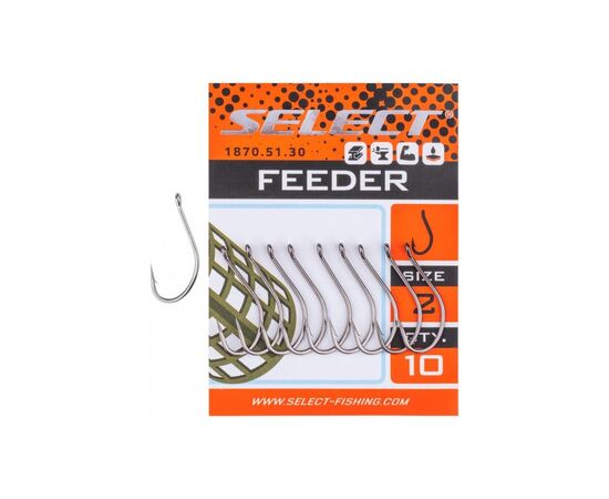 Крючок Select Feeder 02 (10 шт/уп) (1870.51.30), изображение 2 Крючок Select Feeder 02 (10 шт/уп) (1870.51.30), изображение 2