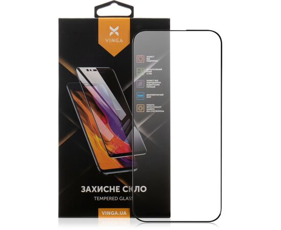 Стекло защитное Vinga Apple iPhone 16 Plus (VGIP16PLU)