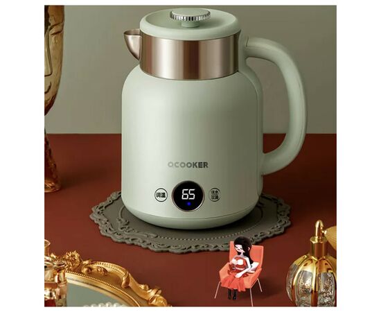 Електрочайник Xiaomi CR-SH1501 Green, зображення 5 Електрочайник Xiaomi CR-SH1501 Green, зображення 5