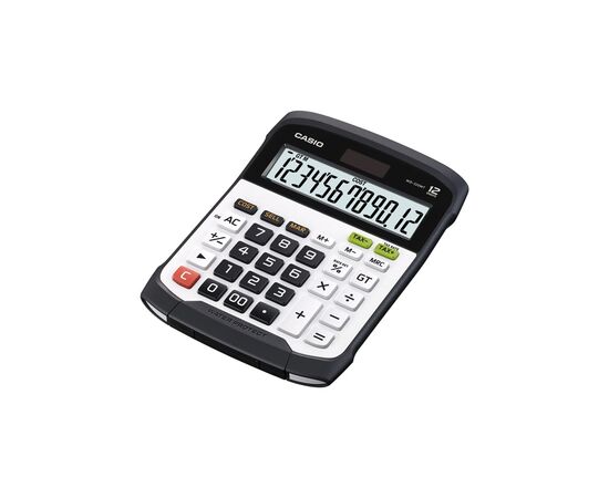 Калькулятор Casio WD-320MT-W-EC, черно-белый (CALC-CAS-WD-320MT-W)