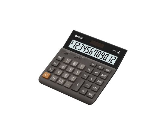 Калькулятор Casio DH-12-BK-S-EP, чорний (CALC-CAS-DH-12-BK-S)