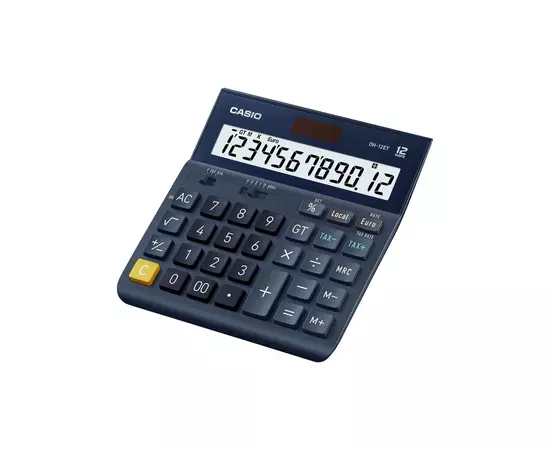 Калькулятор Casio DH-12ET-W-EP, чорний (CALC-CAS-DH-12ET-W-E)