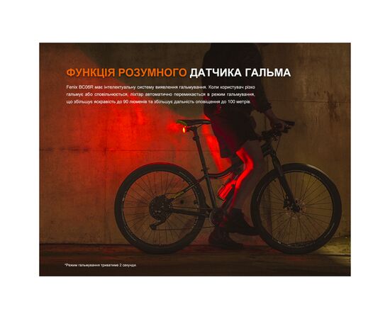 Задняя велофара Fenix BC06R, изображение 10 Задняя велофара Fenix BC06R, изображение 10