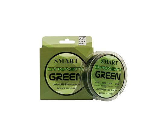 Волосінь Smart Dynasty Green 150m 0.22mm (1300.30.47)