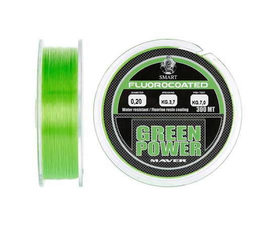 Волосінь Smart Green Power Fluorine 300m 0.28mm 7.4kg (1300.30.73)