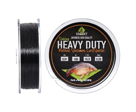 Волосінь Smart Heavy Duty Sinking 150m 0.18mm 2.98kg (1300.32.76)