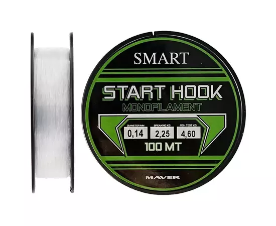 Волосінь Smart Start Hook 100m 0.14mm 2.25kg (1300.37.57)
