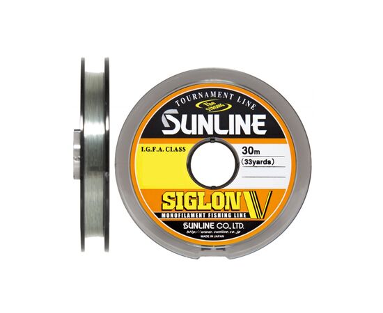 Леска Sunline Siglon V 30м #0.8/0,148мм 2кг (1658.04.89)
