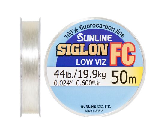 Флюорокарбон Sunline SIG-FC 50м 0.600мм 19.9кг поводковый (1658.01.49)