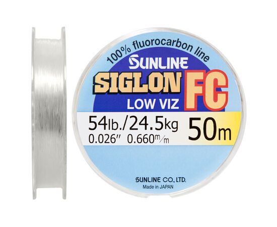 Флюорокарбон Sunline SIG-FC 50м 0.660мм 24.5кг поводковый (1658.01.51)