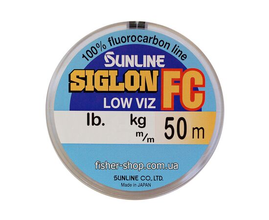 Флюорокарбон Sunline SIG-FC 50м 0.415мм 10.9кг поводковый (1658.01.45)