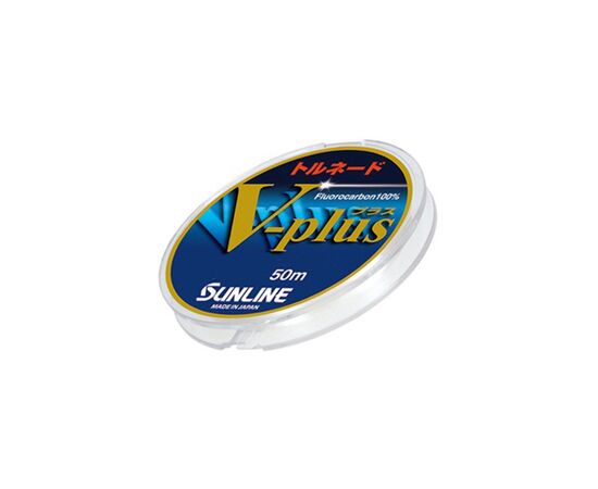 Флюорокарбон Sunline V-Plus 50м #1,25 0.19мм 2,5кг (1658.07.23)