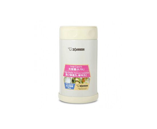 Термос Zojirushi пищевой SW-FCE75YP 0,75 л White (1678.03.55)