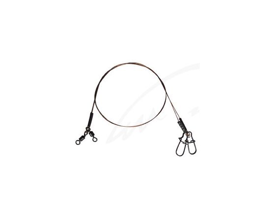 Повідець Ukrspin Orange Spinning плетений сталь AFW 1х19 12см 5кг(10lb)/0.2мм (1590.01.52), зображення 2 Повідець Ukrspin Orange Spinning плетений сталь AFW 1х19 12см 5кг(10lb)/0.2мм (1590.01.52), зображення 2