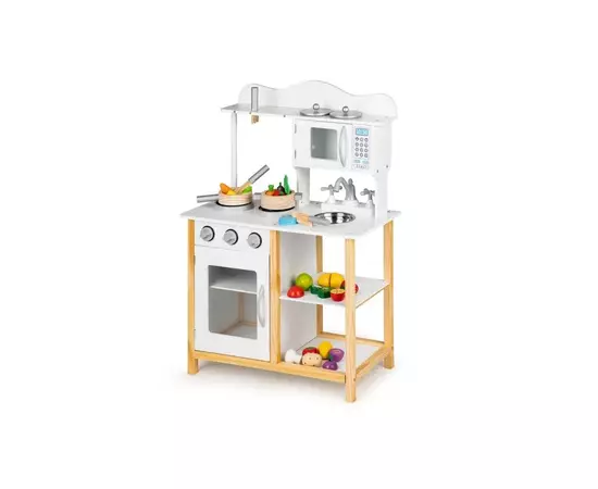 Игровой набор Ecotoys деревянная детская кухня Energy (TK040A), изображение 4 Игровой набор Ecotoys деревянная детская кухня Energy (TK040A), изображение 4