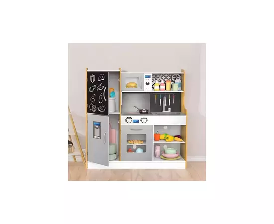 Игровой набор Ecotoys деревянная детская кухня MOOD со звуковыми и световыми эффектами (TL053001), изображение 7 Игровой набор Ecotoys деревянная детская кухня MOOD со звуковыми и световыми эффектами (TL053001), изображение 7