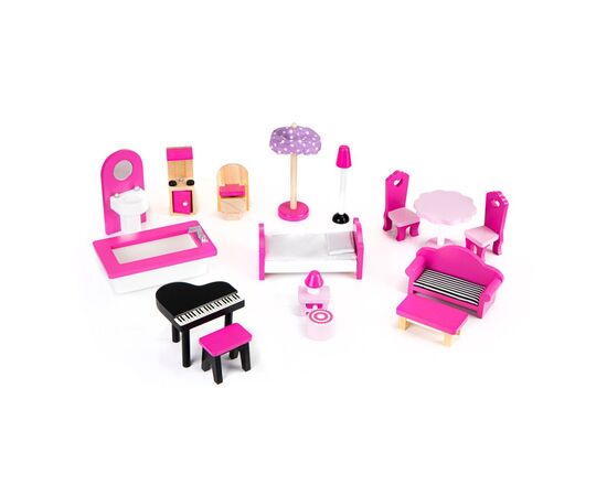 Игровой набор Ecotoys Кукольный дом Residence с LED подсветкой (HM006391), изображение 3 Игровой набор Ecotoys Кукольный дом Residence с LED подсветкой (HM006391), изображение 3