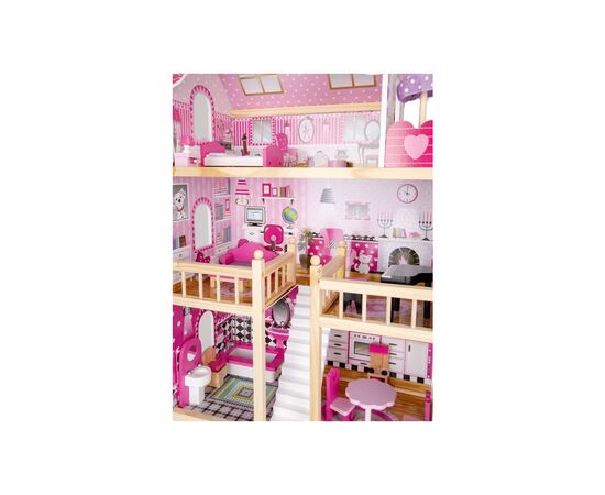 Игровой набор Ecotoys Кукольный дом Residence с LED подсветкой (HM006391), изображение 4 Игровой набор Ecotoys Кукольный дом Residence с LED подсветкой (HM006391), изображение 4