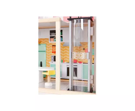 Игровой набор Ecotoys Кукольный дом WOW (4128), изображение 5 Игровой набор Ecotoys Кукольный дом WOW (4128), изображение 5