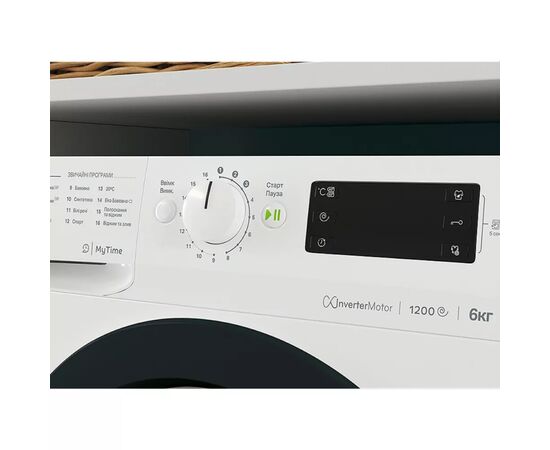 Стиральная машина Indesit OMTWSE61293WKUA, изображение 3 Стиральная машина Indesit OMTWSE61293WKUA, изображение 3
