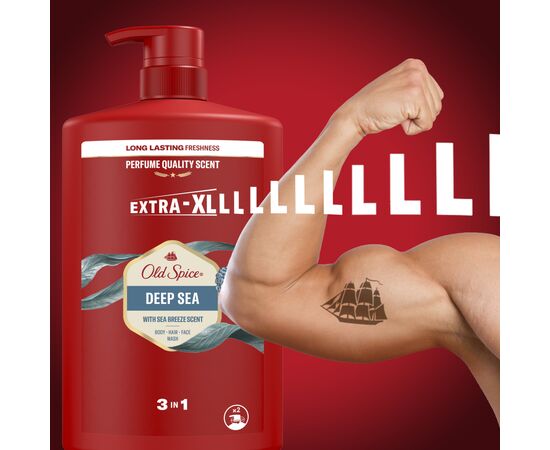 Гель для душа Old Spice Deep Sea 1000 мл (8700216452755), изображение 9 Гель для душа Old Spice Deep Sea 1000 мл (8700216452755), изображение 9