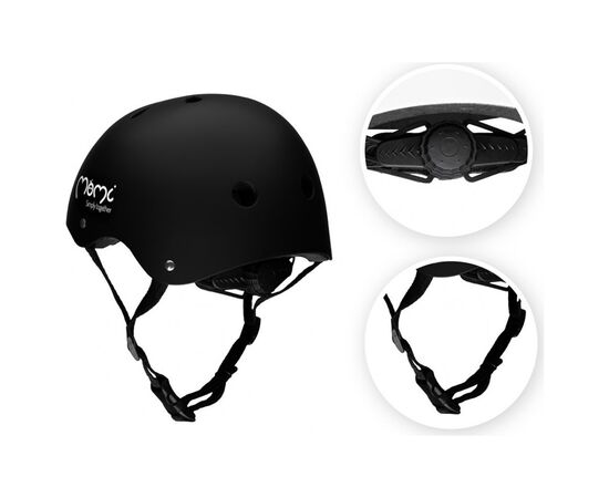 Шлем MoMi Mimi Black (ROBI00019), изображение 6 Шлем MoMi Mimi Black (ROBI00019), изображение 6