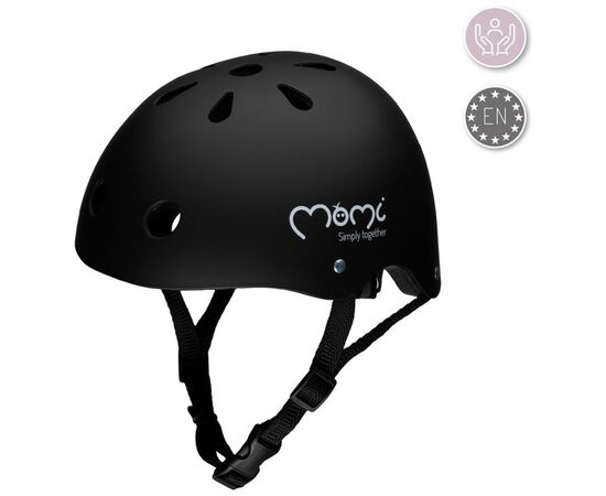Шлем MoMi Mimi Black (ROBI00019), изображение 7 Шлем MoMi Mimi Black (ROBI00019), изображение 7