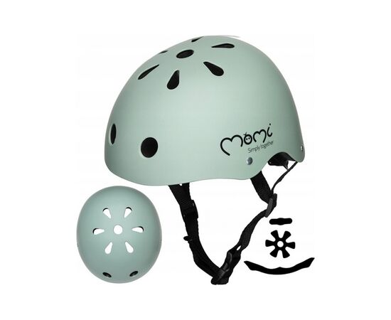 Шлем MoMi Mimi Mat green (ROBI00050), изображение 3 Шлем MoMi Mimi Mat green (ROBI00050), изображение 3