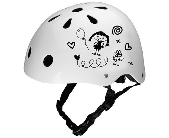Шлем MoMi Mimi White (ROBI00018), изображение 3 Шлем MoMi Mimi White (ROBI00018), изображение 3