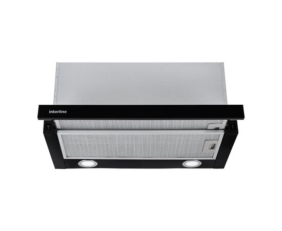 Вытяжка кухонная Interline SHARK PLUS BL/S A/60, изображение 2