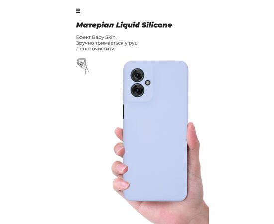 Чехол для мобильного телефона Armorstandart ICON Motorola G55 5G Camera cover Lavender (ARM81210), изображение 7