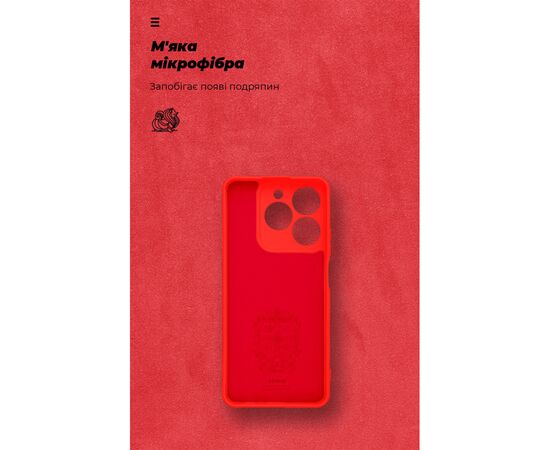 Чехол для мобильного телефона Armorstandart ICON Realme C63 4G / C61 4G Camera cover Red (ARM78461), изображение 4