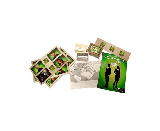 Настольная игра Feelindigo Кодовые имена: Дуэт (Codenames: Duet) (укр.) (FI23054), изображение 2 Настольная игра Feelindigo Кодовые имена: Дуэт (Codenames: Duet) (укр.) (FI23054), изображение 2
