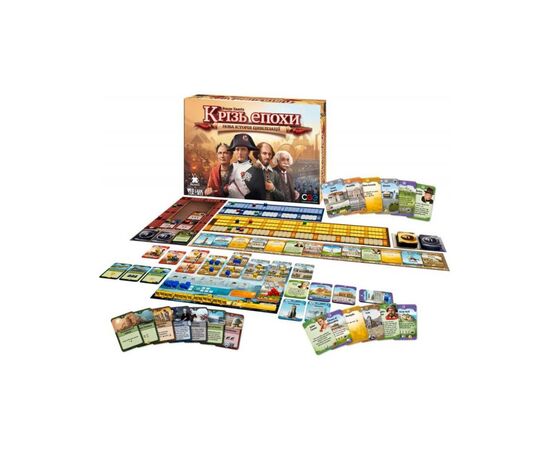 Настольная игра Feelindigo Сквозь эпохи: Новая история цивилизации (Through the Ages: A New Story of Civilization) (укр.) (FI23055), изображение 2 Настольная игра Feelindigo Сквозь эпохи: Новая история цивилизации (Through the Ages: A New Story of Civilization) (укр.) (FI23055), изображение 2