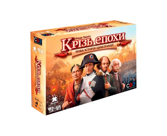 Настольная игра Feelindigo Сквозь эпохи: Новая история цивилизации (Through the Ages: A New Story of Civilization) (укр.) (FI23055), изображение 6 Настольная игра Feelindigo Сквозь эпохи: Новая история цивилизации (Through the Ages: A New Story of Civilization) (укр.) (FI23055), изображение 6