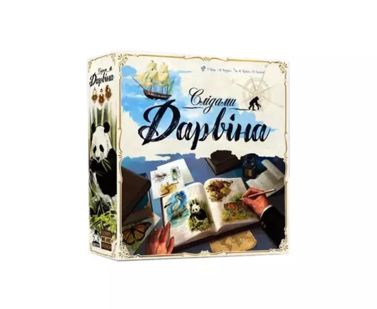 Настольная игра Feelindigo По следам Дарвина (In the Footsteps of Darwin) (укр.) (FI24062)
