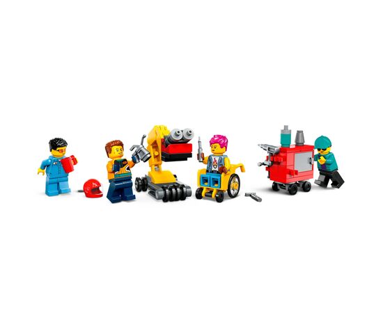 Конструктор LEGO City Тюнинг-ателье 507 деталей (60389), изображение 7 Конструктор LEGO City Тюнинг-ателье 507 деталей (60389), изображение 7