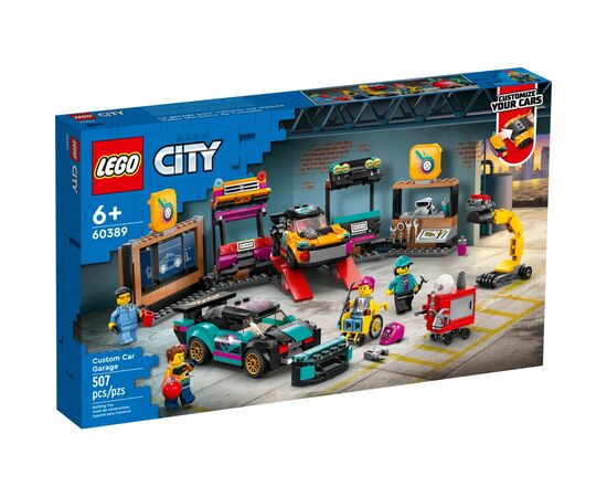 Конструктор LEGO City Тюнинг-ателье 507 деталей (60389)