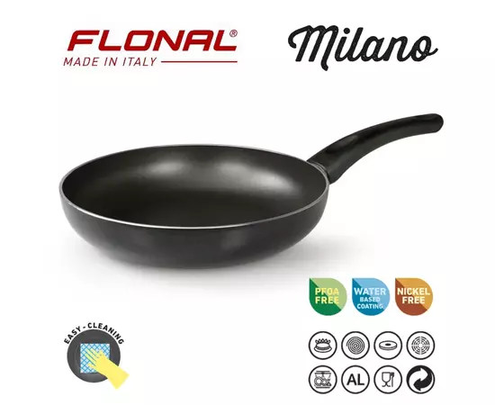 Сковорода Flonal Milano 24 см (GMRPB2442), изображение 4 Сковорода Flonal Milano 24 см (GMRPB2442), изображение 4