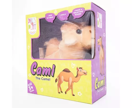 Интерактивная игрушка Pugs at Play Верблюд Cami (ST-PAP43), изображение 4 Интерактивная игрушка Pugs at Play Верблюд Cami (ST-PAP43), изображение 4