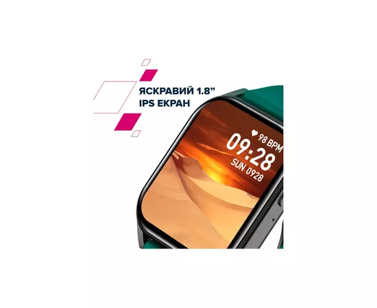 Смарт-годинник Canyon Chatter SW-58 BT-CALL Black Green (CNS-SW58BG), зображення 11 Смарт-годинник Canyon Chatter SW-58 BT-CALL Black Green (CNS-SW58BG), зображення 11