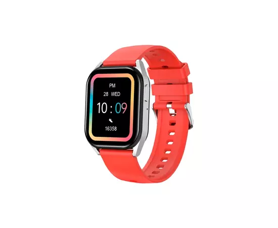 Смарт-годинник Canyon Chatter SW-58 BT-CALL Silver Red (CNS-SW58RR)