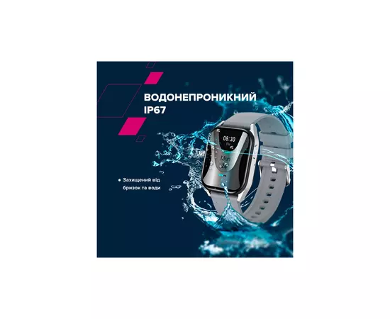 Смарт-часы Canyon Chatter SW-58 BT-CALL Silver Grey (CNS-SW58SS), изображение 6 Смарт-часы Canyon Chatter SW-58 BT-CALL Silver Grey (CNS-SW58SS), изображение 6