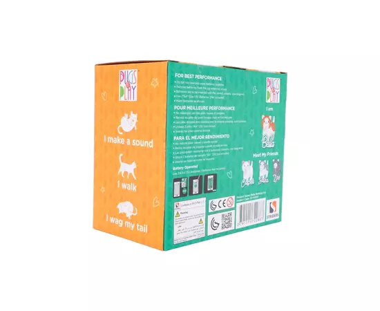 Интерактивная игрушка Pugs at Play Бело-коричневый котенок Bella (ST-PAP07), изображение 6 Интерактивная игрушка Pugs at Play Бело-коричневый котенок Bella (ST-PAP07), изображение 6