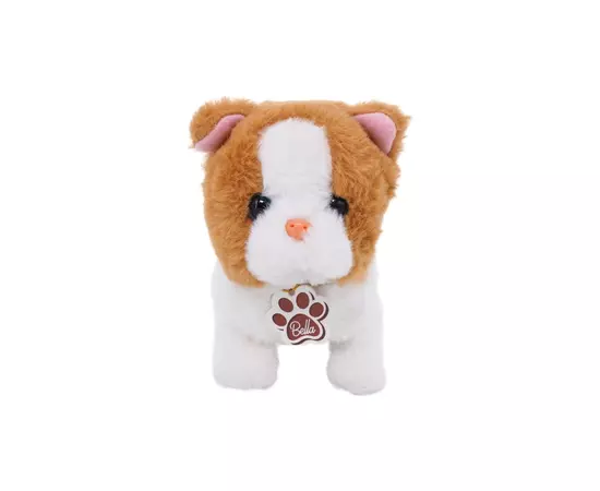 Интерактивная игрушка Pugs at Play Бело-коричневый котенок Bella (ST-PAP07)