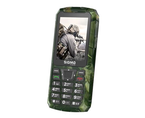 Мобильный телефон Sigma X-treme PR68 Type-C Khaki (4827798122426), изображение 4 Мобильный телефон Sigma X-treme PR68 Type-C Khaki (4827798122426), изображение 4
