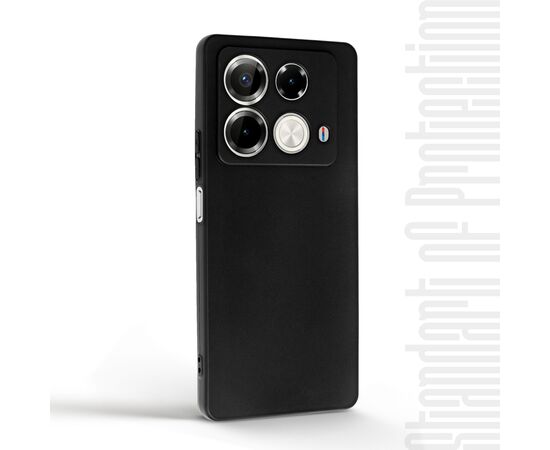 Чехол для мобильного телефона Armorstandart Matte Slim Fit Infinix Note 40 4G Camera cover Black (ARM73944), изображение 2