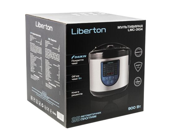 Мультиварка Liberton LMC-3104, изображение 10 Мультиварка Liberton LMC-3104, изображение 10