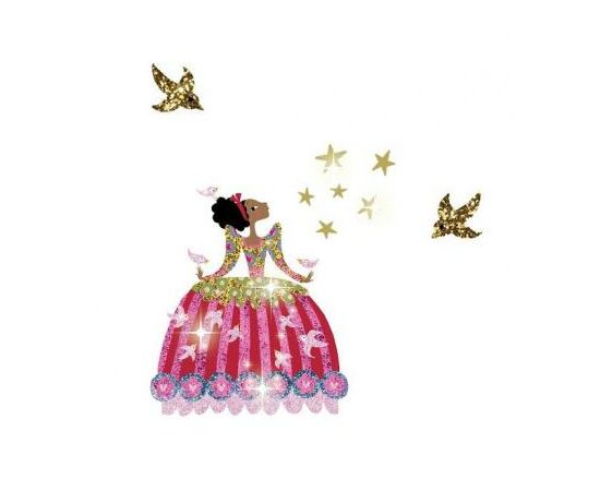 Набір для творчості Djeco раскрашивания с блестками Сияющие наряды (DJ09500), зображення 2 Набір для творчості Djeco раскрашивания с блестками Сияющие наряды (DJ09500), зображення 2